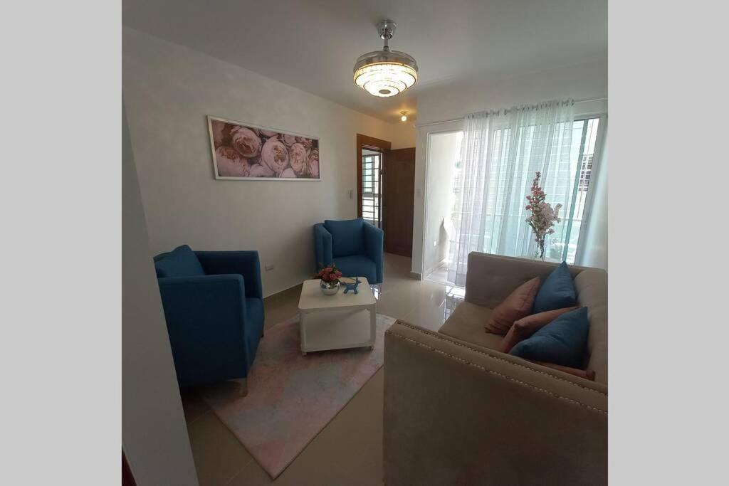 Confortable Apartamento De 3 Tres Habitaciones, Con Hermosa Vista De Area Verde, Ademas De Piscinas Y Juegos Infantiles En Area Recreativa Santiago De Los Caballeros Exteriér fotografie